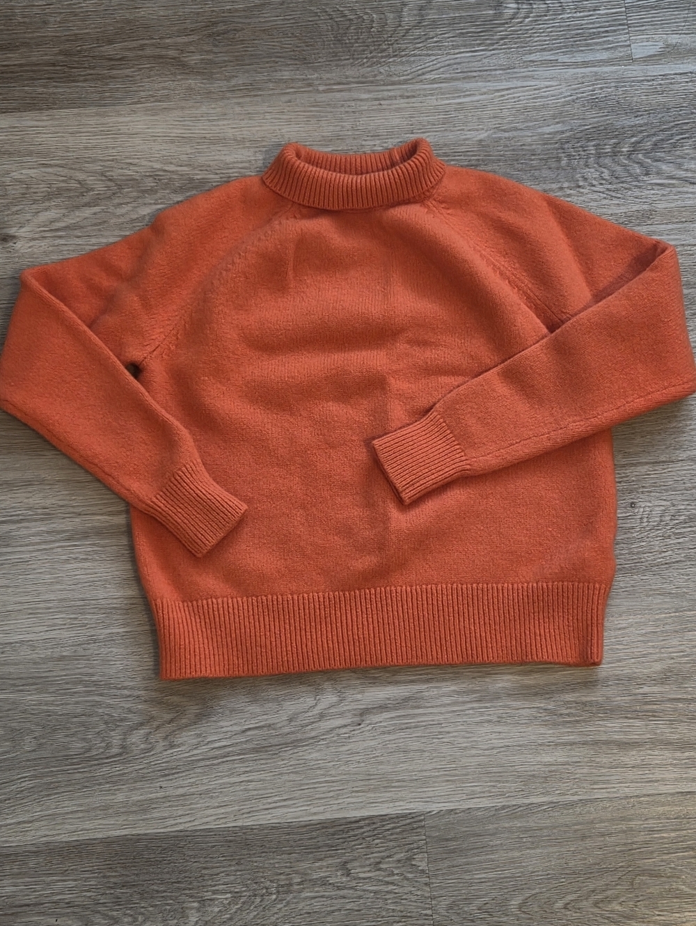 Boden Orange Turtleneck Sweater - Picture 2 of 8